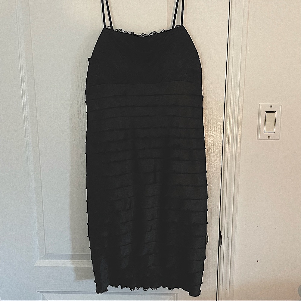 Le Chateau Black Mini Formal Dress